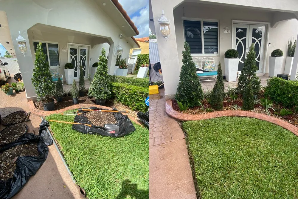 Professional yard cleanup service experts serving Miami Gardens, FL - Samurai Landscaping