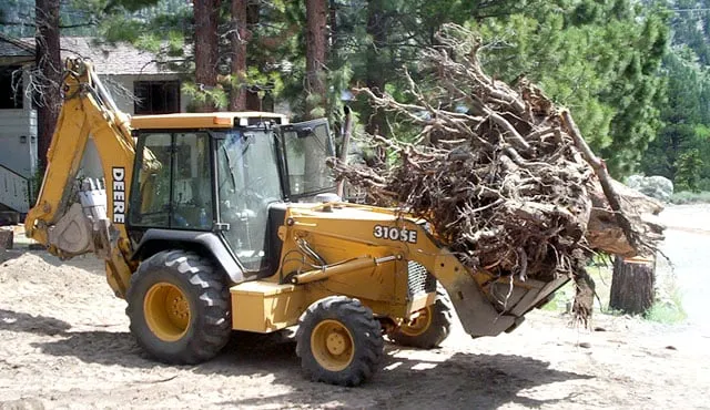Top-rated yard cleanup service with custom design in Encinitas, CA by San Diego Backhoe Service