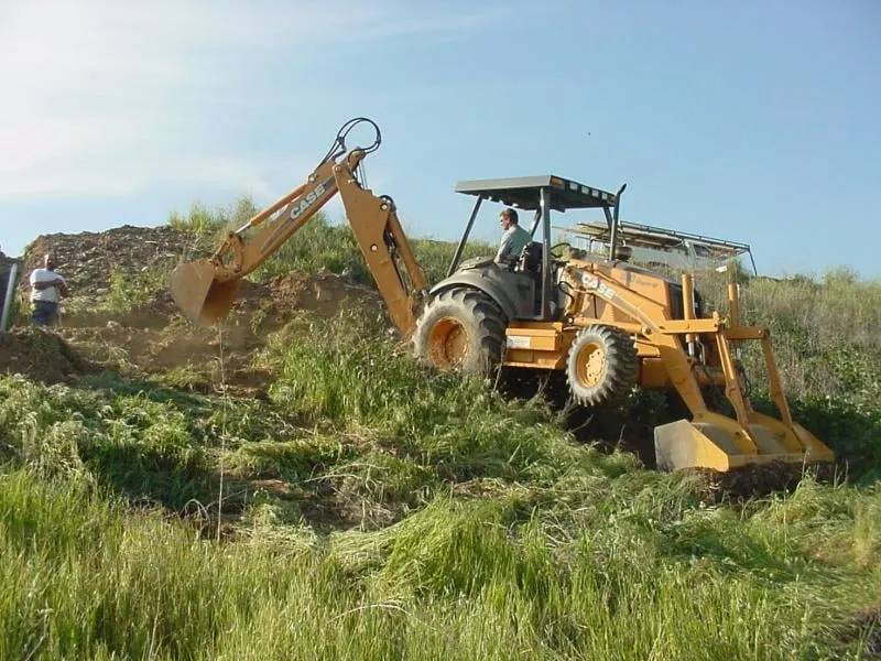 Professional landscaping services for homes across Encinitas, CA - San Diego Backhoe Service