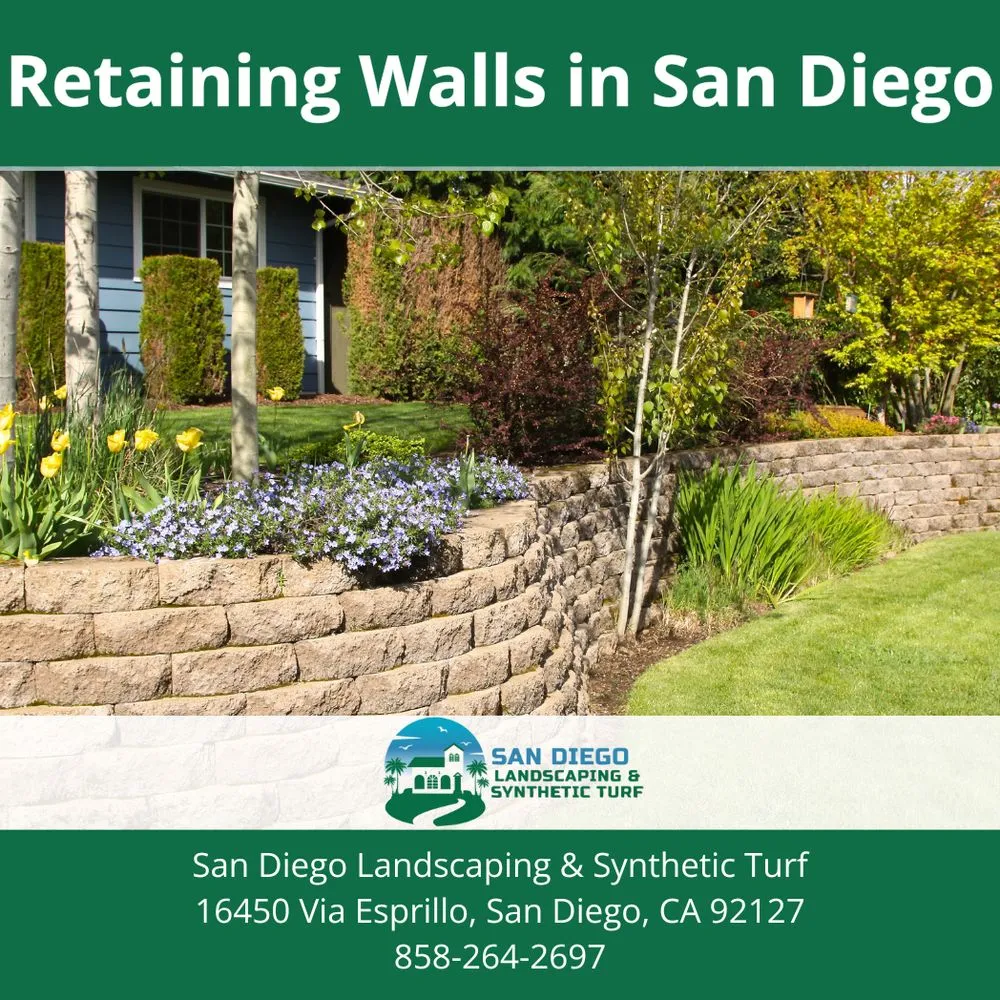 Local yard cleanup service with custom design in San Diego, CA by San Diego Landscaping & Synthetic Turf