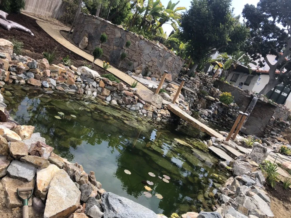 Professional yard maintenance experts serving Oceanside, CA - San Diego Pond & Dreamscapes