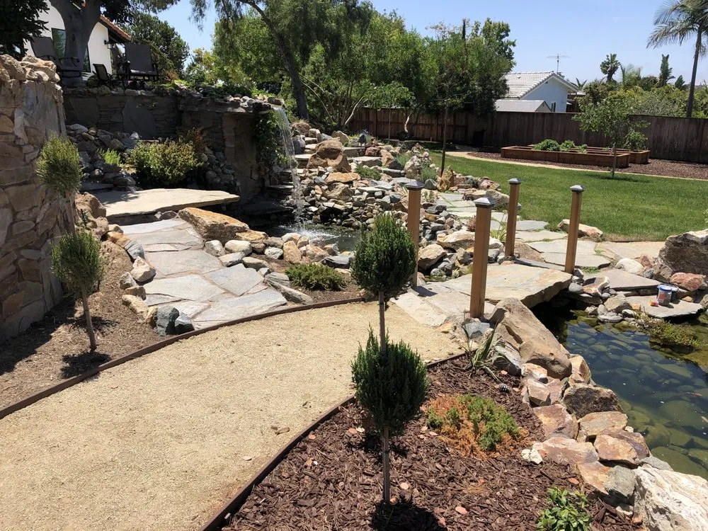 Expert yard maintenance in Oceanside, CA by San Diego Pond & Dreamscapes