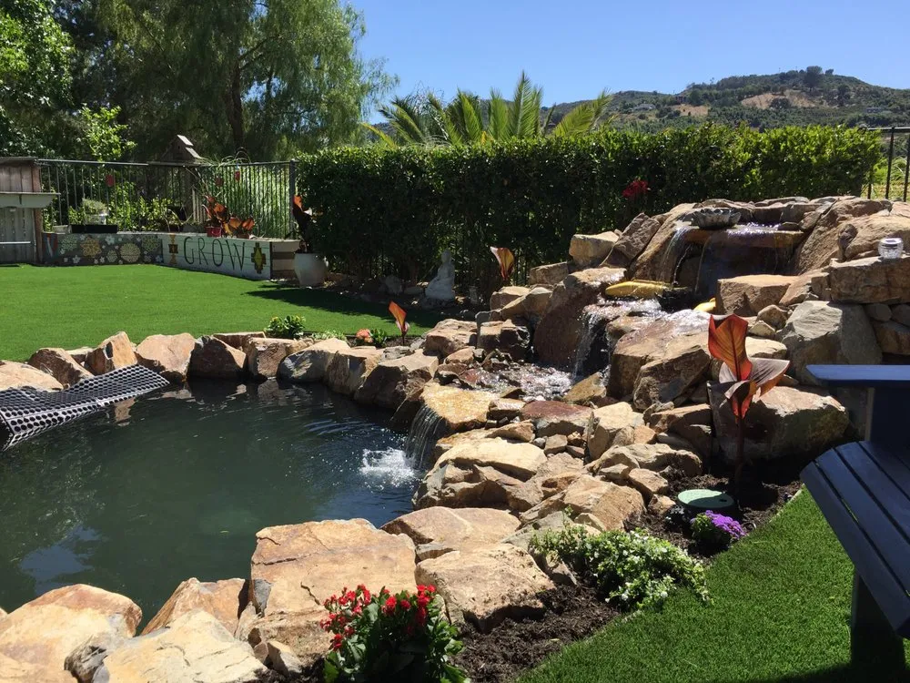 Affordable lawn mowing service in Oceanside, CA - San Diego Ponds | Koi Pond Installer