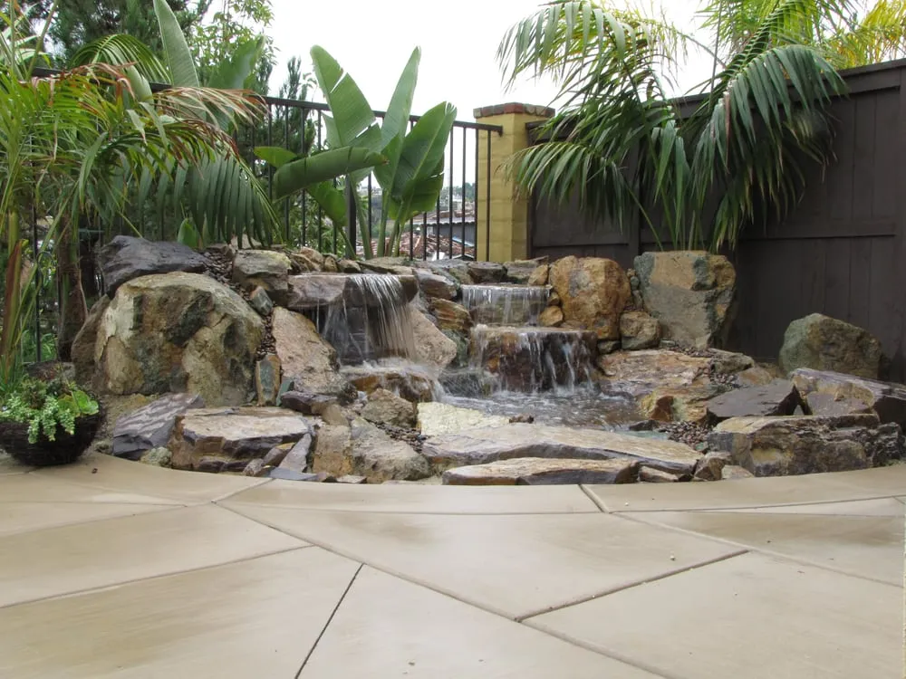 Expert landscape installation with custom design in Oceanside, CA by San Diego Ponds | Koi Pond Installer