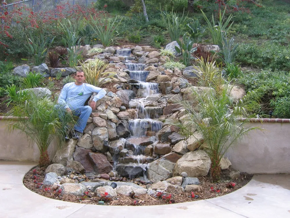 Local yard cleanup service with custom design across Oceanside, CA - San Diego Ponds | Koi Pond Installer