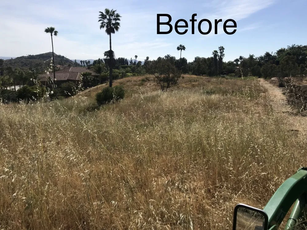 Affordable residential landscaping with custom design in Fallbrook, CA by San Diego Weed Mowing