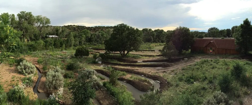 Custom landscape installation for beautiful yards across Santa Fe, NM - San Isidro Permaculture