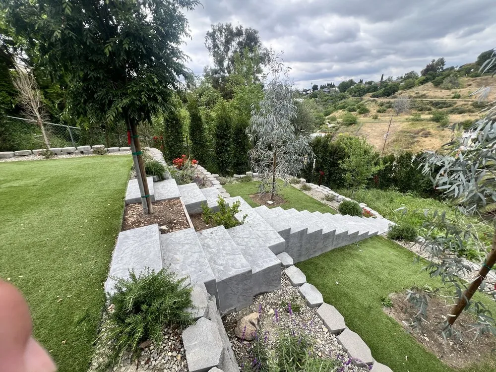 Professional outdoor landscaping in Los Angeles, CA by San Rafael Landscape
