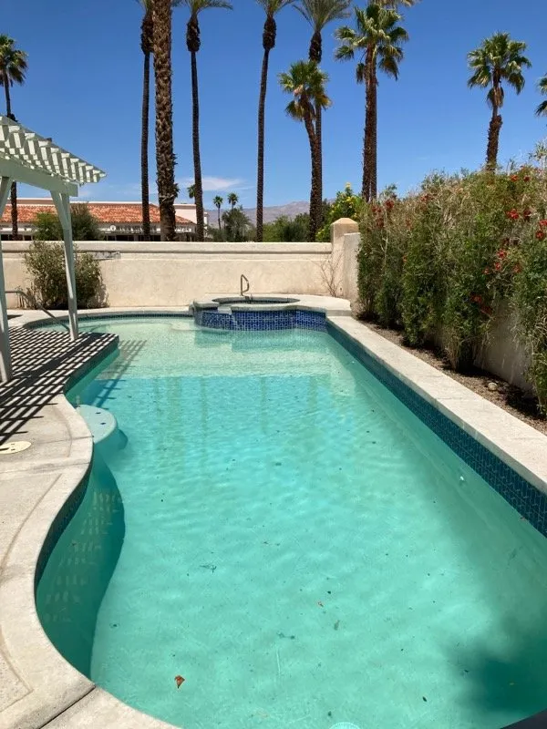 Affordable lawn mowing service for homes in Indio, CA by Sanchas Home Services