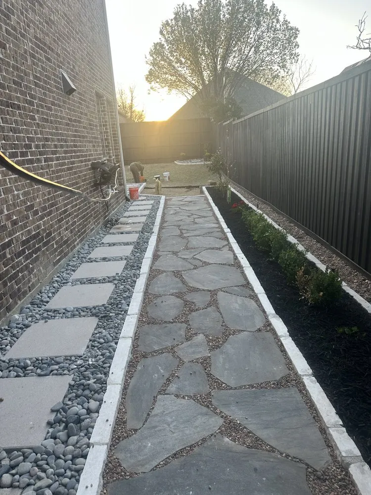 Custom yard maintenance in Trenton, TX - Sancheez Landscape