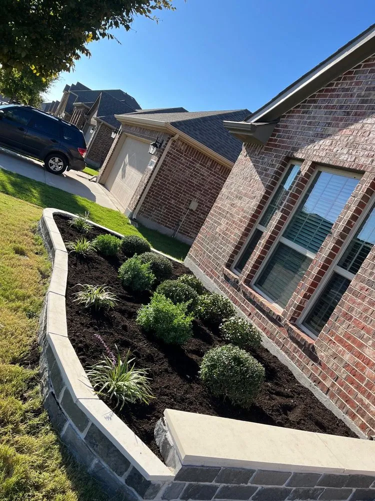 Affordable yard maintenance in Trenton, TX by Sancheez Landscape