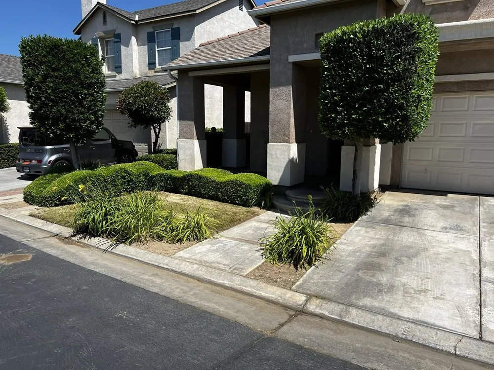 Custom yard maintenance for residential properties across Fresno, CA - Sanchez & Sons Lawn Care