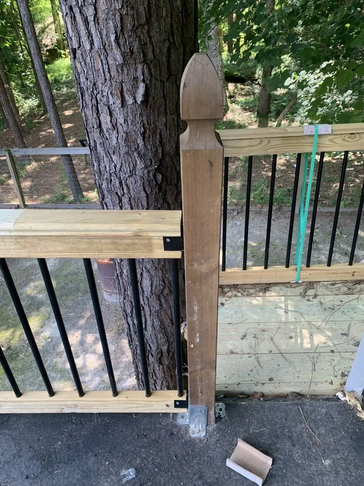 Custom yard cleanup service for homes in Canton, GA by Sanchez and Sons