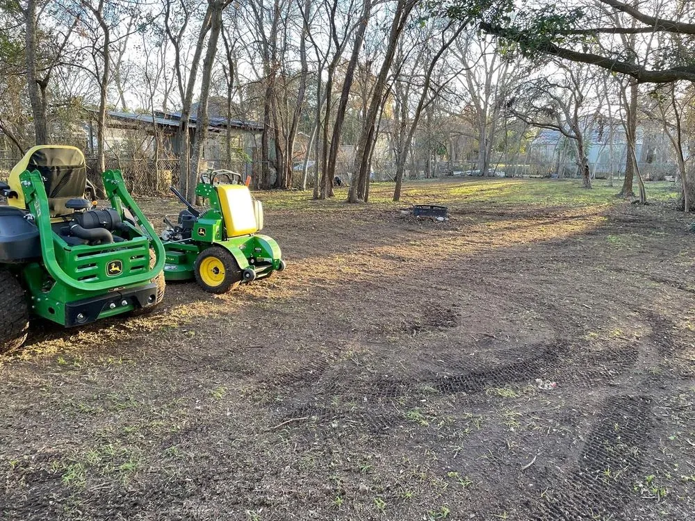 Professional lawn mowing service for outdoor upgrades in Bryan, TX by Sanchez and Sons Lawn & Landscaping