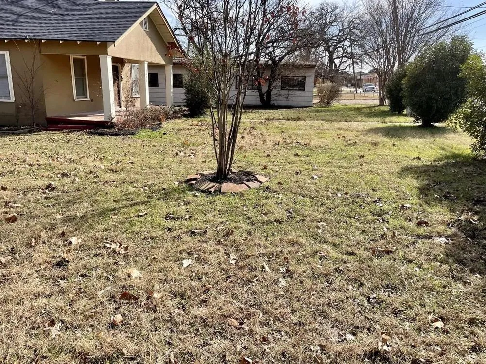 Affordable yard cleanup service for outdoor upgrades in Bryan, TX by Sanchez and Sons Lawn & Landscaping