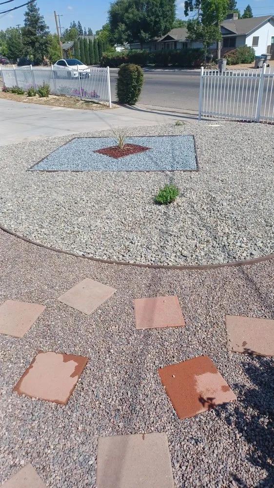 Affordable garden landscaping for homes in Fresno, CA by Sanchez Land Care