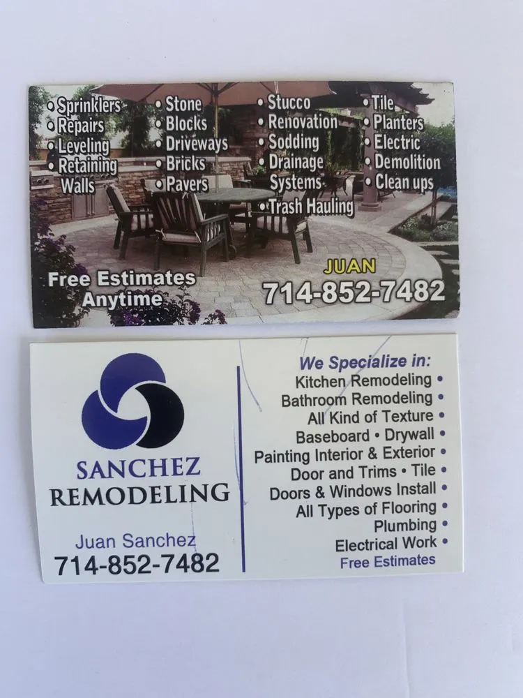 Trusted lawn mowing service experts serving Santa Ana, CA - Sanchez Landscape & Demolition