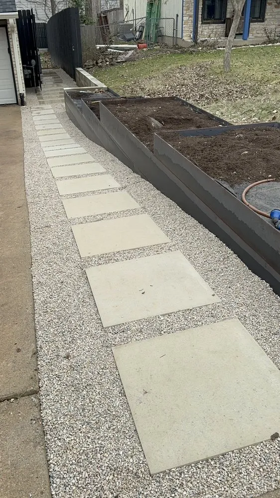 Custom yard cleanup service for outdoor upgrades across Austin, TX - Sanchez Landscape