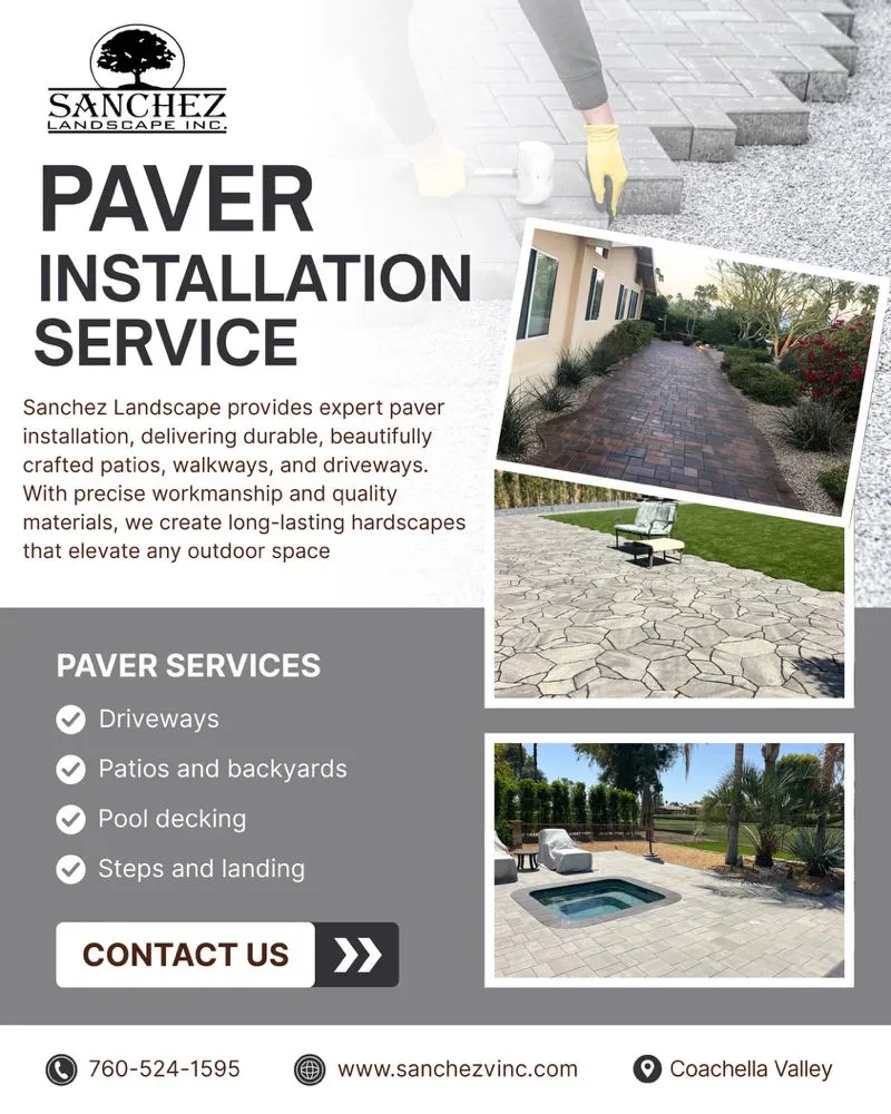 Professional lawn mowing service in Cathedral City, CA by Sanchez Landscape