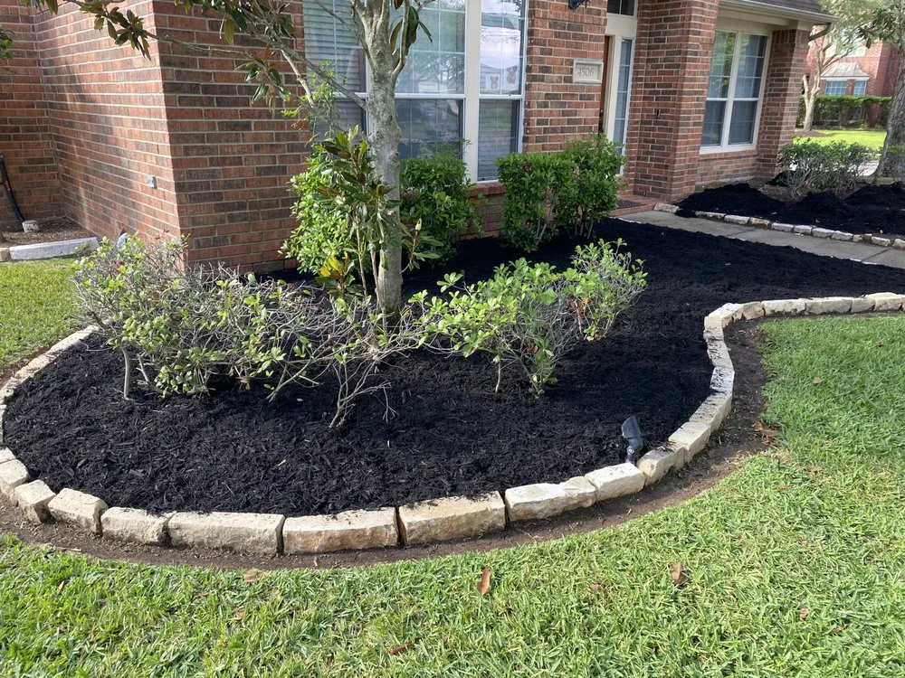 Reliable lawn mowing service in Cleveland, TX by Sanchez Landscaping