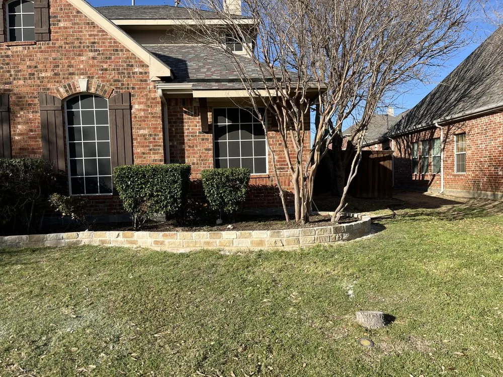 Professional residential landscaping in Garland, TX by Sanchez Landscaping