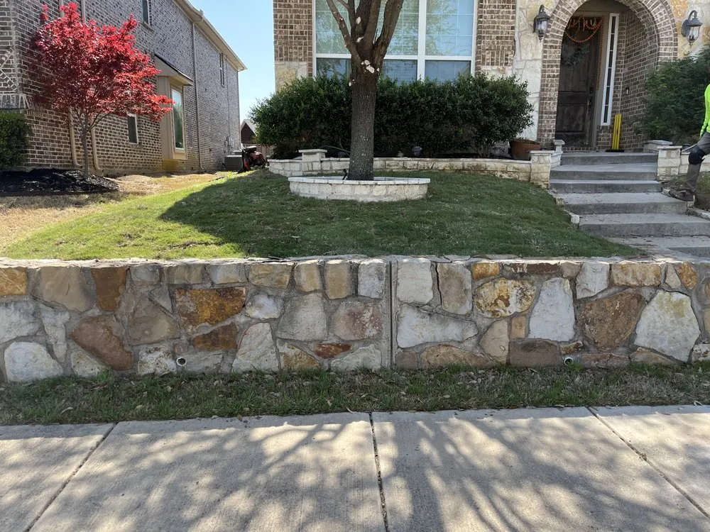 Expert yard maintenance with custom design in Garland, TX by Sanchez Landscaping