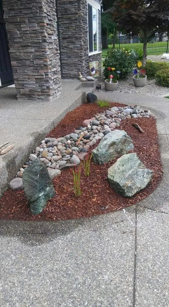 Affordable yard cleanup service with custom design in Lacey, WA by Sanchez Landscaping