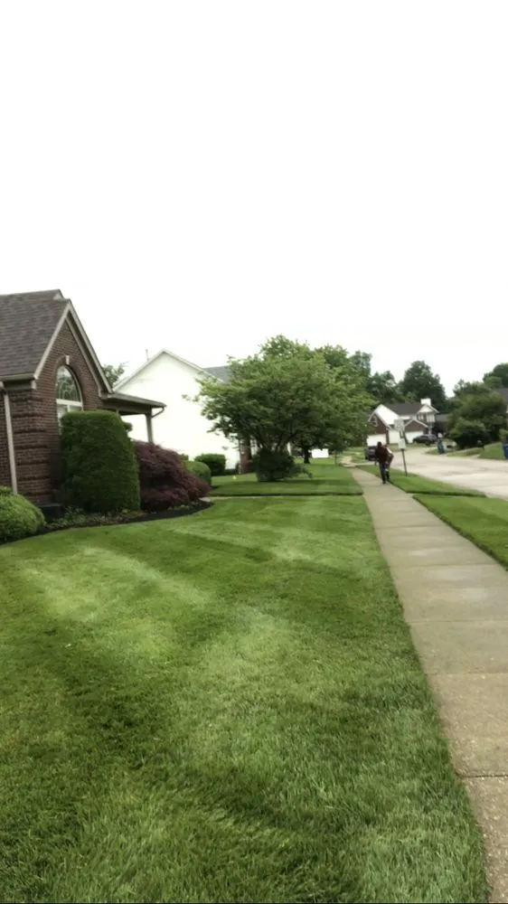 Expert lawn mowing service in Louisville, KY by Sanchez landscaping