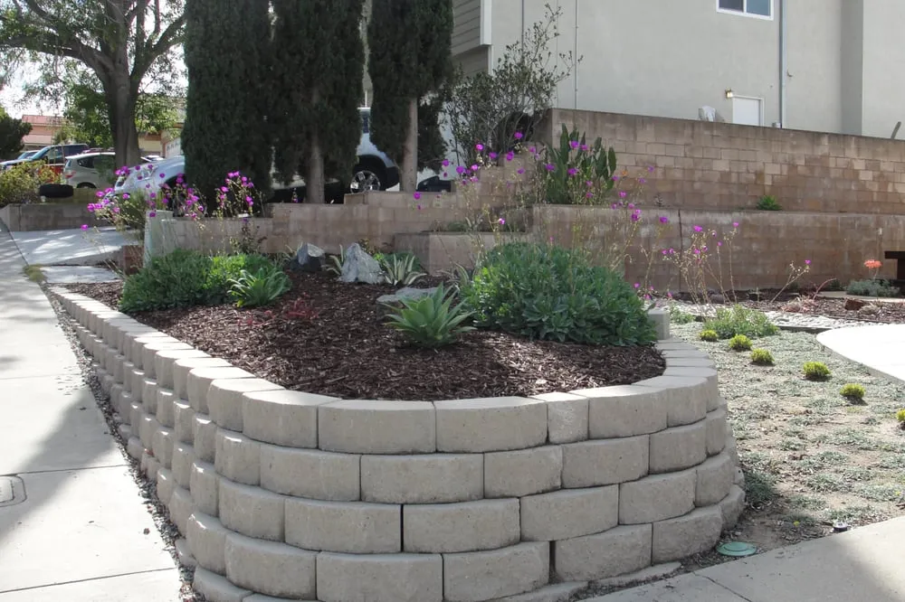 Custom landscape design with custom design in San Diego, CA by Sanchez Landscaping Service