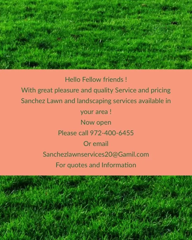 Expert landscape design in Kaufman, TX by Sanchez Lawn & Landscaping Services