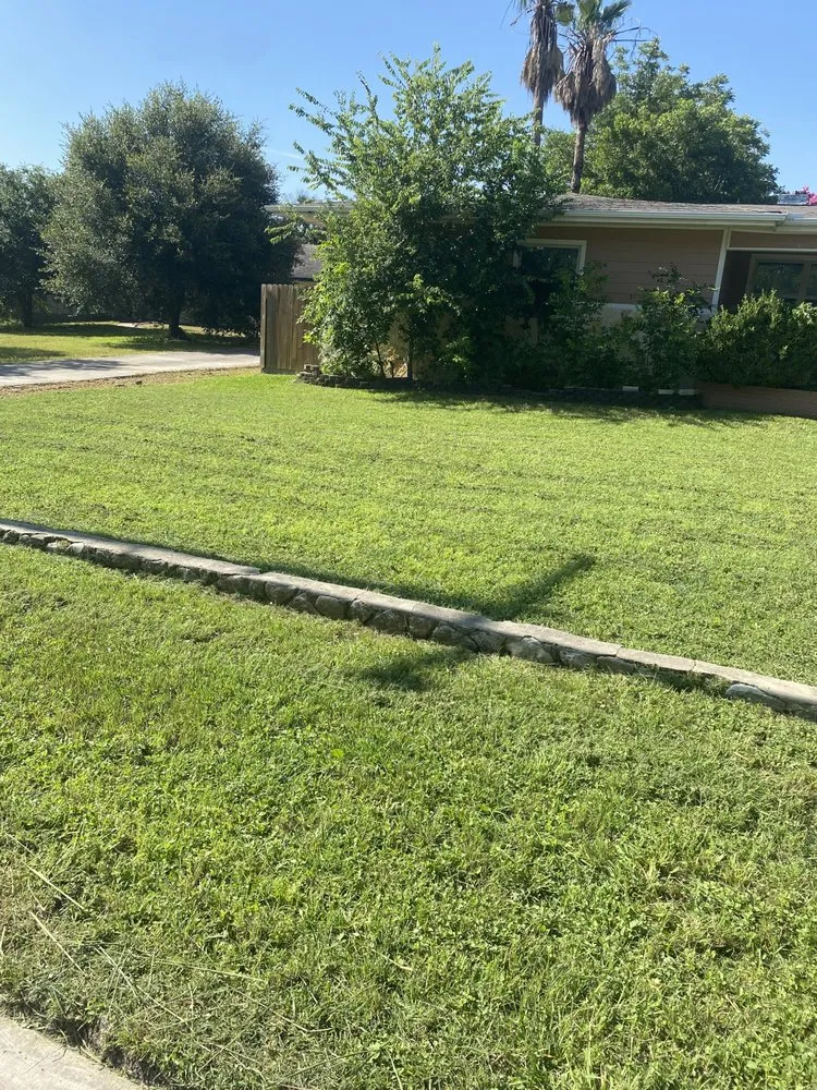 Local residential landscaping in San Antonio, TX by Sanchez Lawn Services