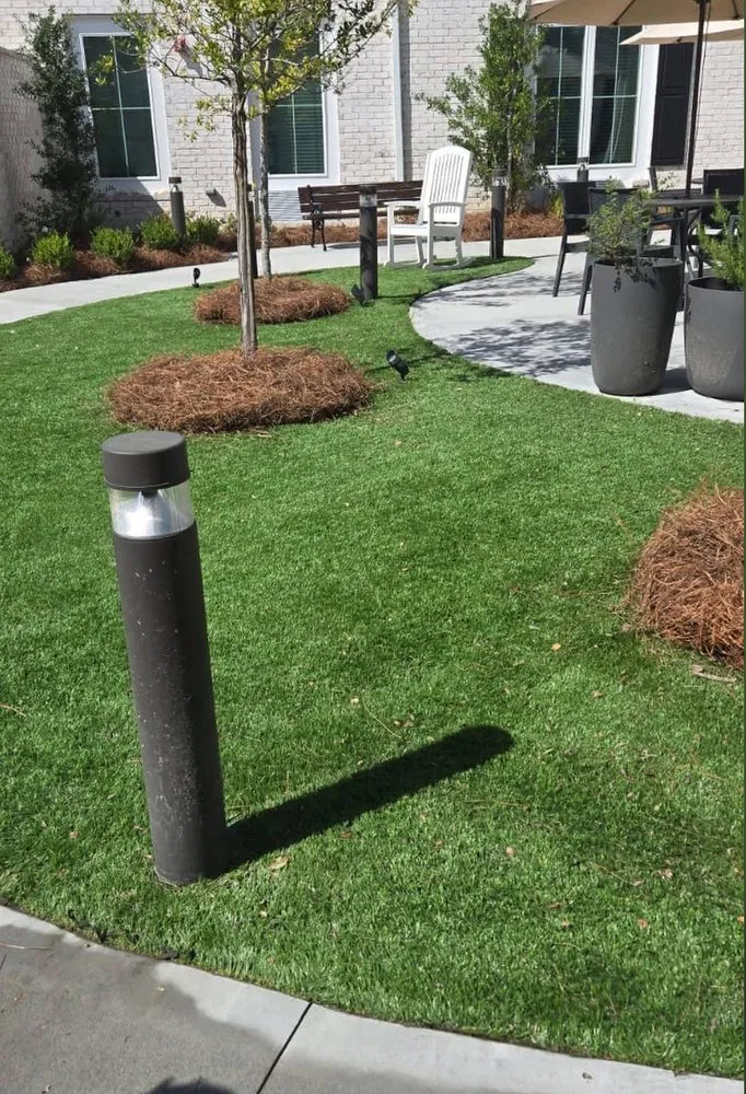 Expert landscape installation in Eatonton, GA by Sanchez Pinestraw