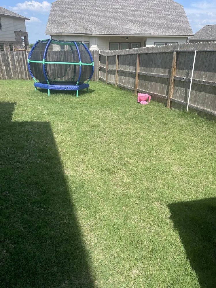 Affordable lawn mowing service for year-round maintenance in New Braunfels, TX by Sanchez Roots Lawn Service