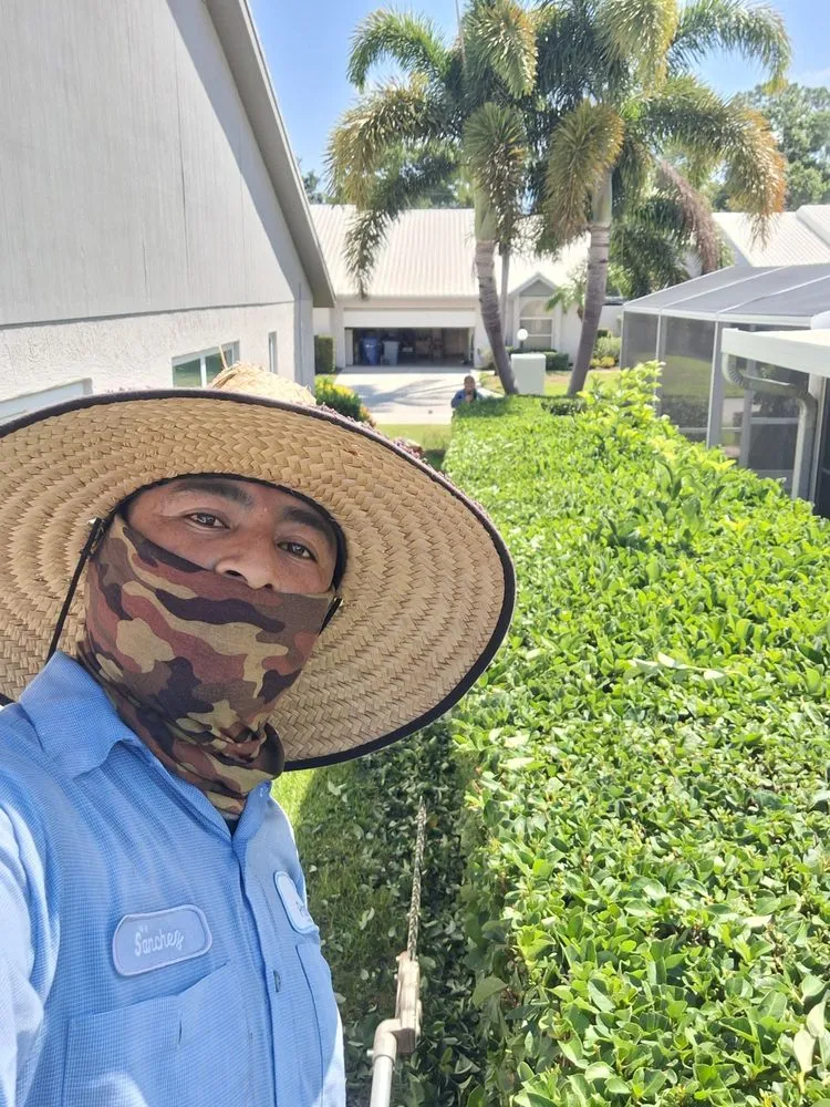 Custom residential landscaping for year-round maintenance in Wimauma, FL by Sanchez Scapes