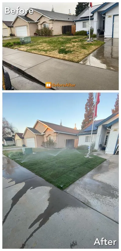 Top-rated lawn care service for year-round maintenance in Le Grand, CA by Sanchez Yard service
