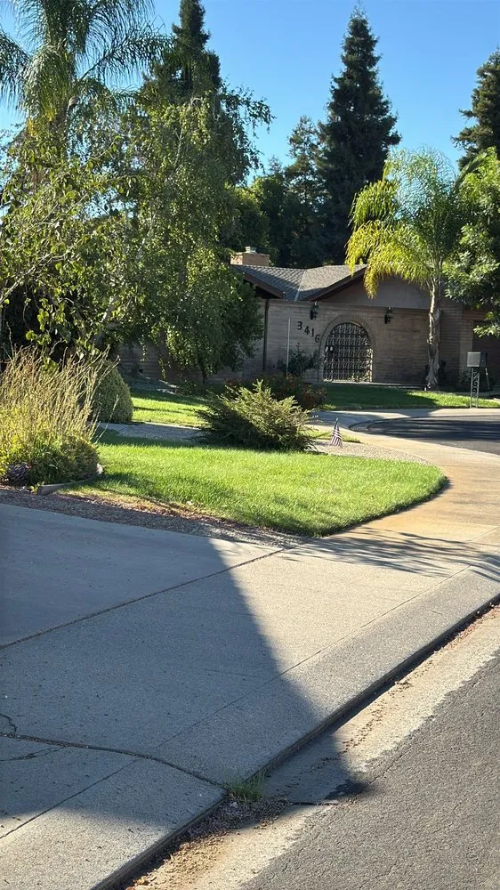 Reliable lawn mowing service for beautiful yards across Modesto, CA - Sanchez yard service