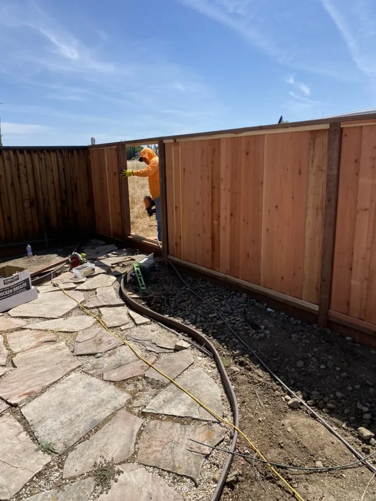 Affordable garden landscaping for homes in Manteca, CA by Sanchez's Tree Services