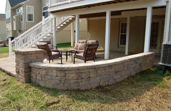 Professional outdoor landscaping in North East, MD by Sanctuary Garden Center