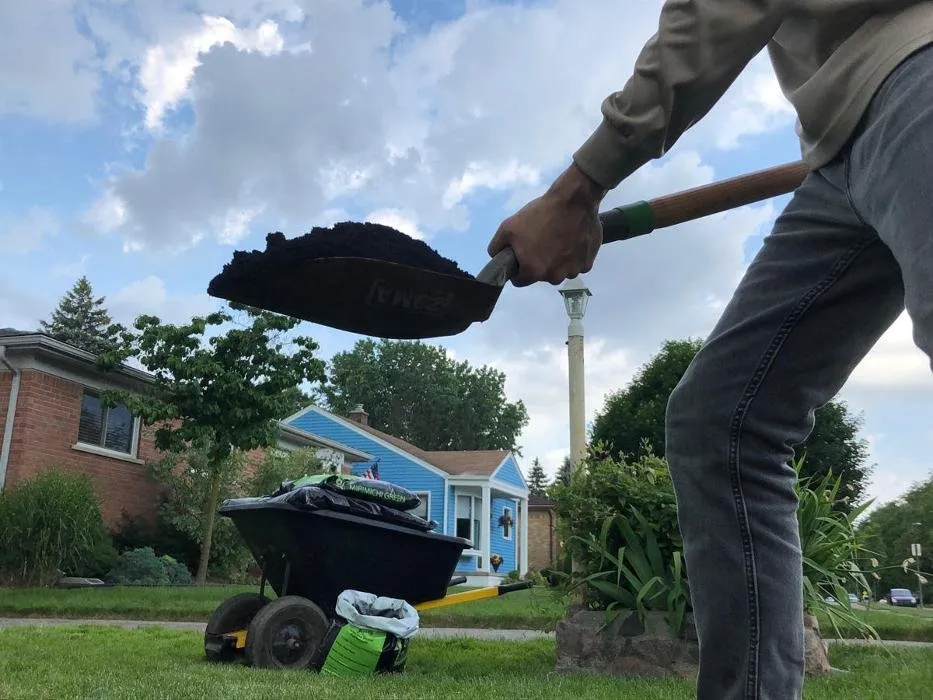 Expert outdoor landscaping for homes in Roseville, MI by Sand River Landscaping