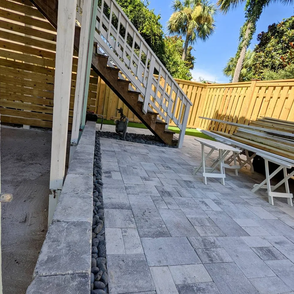 Expert landscape installation in Freeport, FL - Sandcastle Pavers