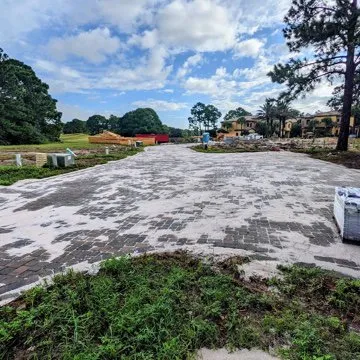 Custom landscaping services with custom design across Freeport, FL - Sandcastle Pavers