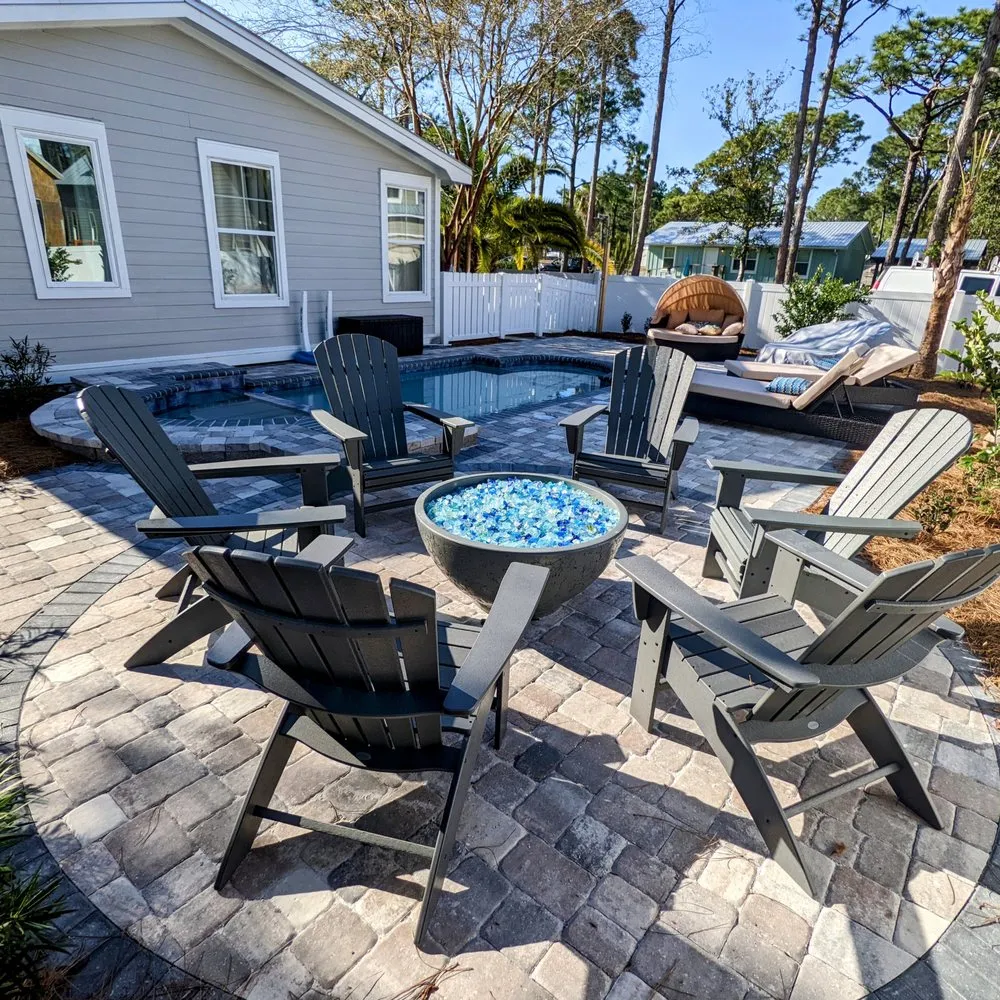 Custom residential landscaping for homes across Freeport, FL - Sandcastle Pavers