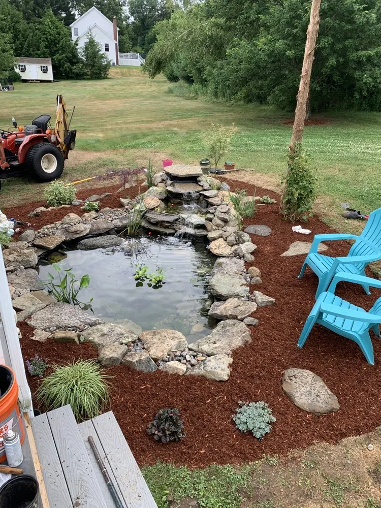 Reliable yard maintenance for homes in Uxbridge, MA by Sander Landscaping