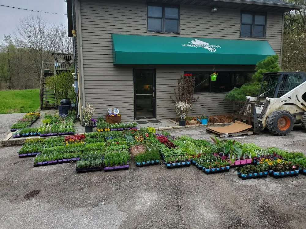 Trusted lawn mowing service with custom design in Iowa City, IA by Sanders Creek Company