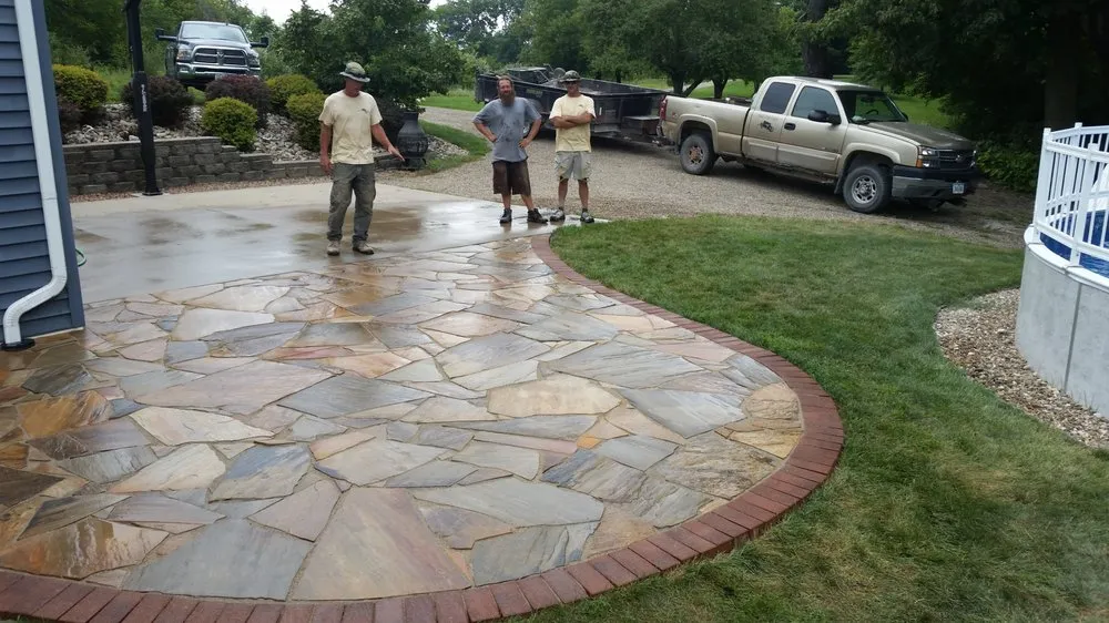 Top-rated lawn mowing service for outdoor upgrades across Iowa City, IA - Sanders Creek Company