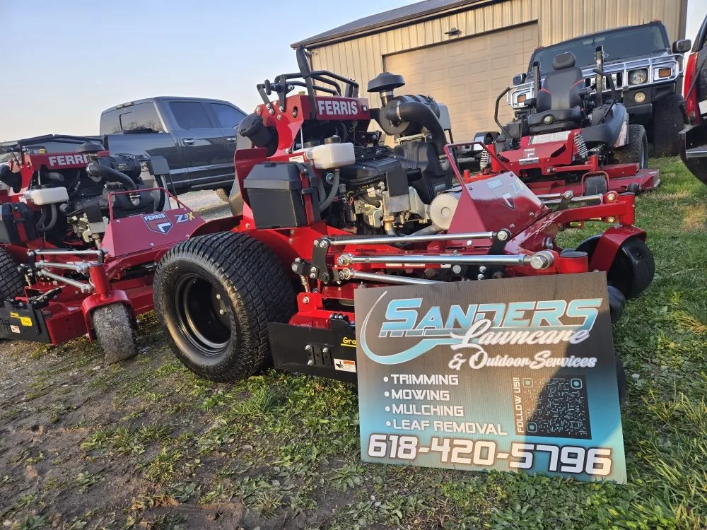 Affordable landscape design in Jerseyville, IL by Sanders Lawncare and Outdoor Services