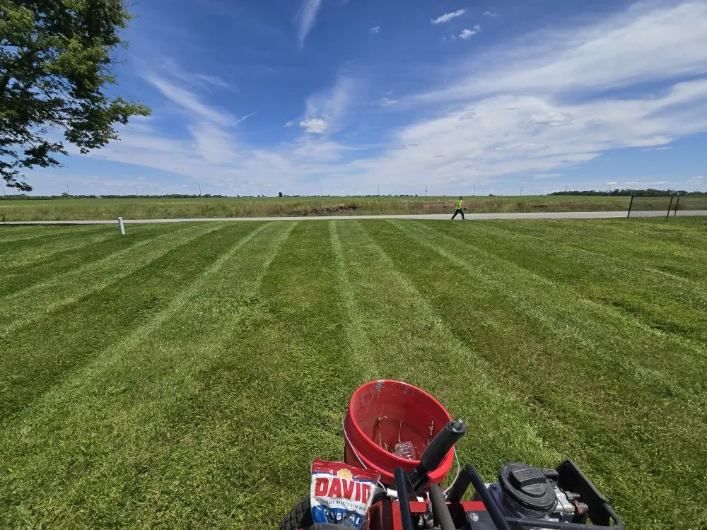 Expert yard cleanup service for year-round maintenance in Jerseyville, IL by Sanders Lawncare and Outdoor Services