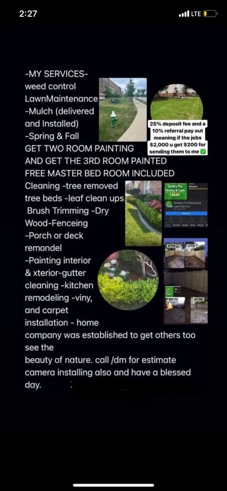 Local yard maintenance for beautiful yards in Cleveland, OH by Sanders Pro Painting And Lawn Care