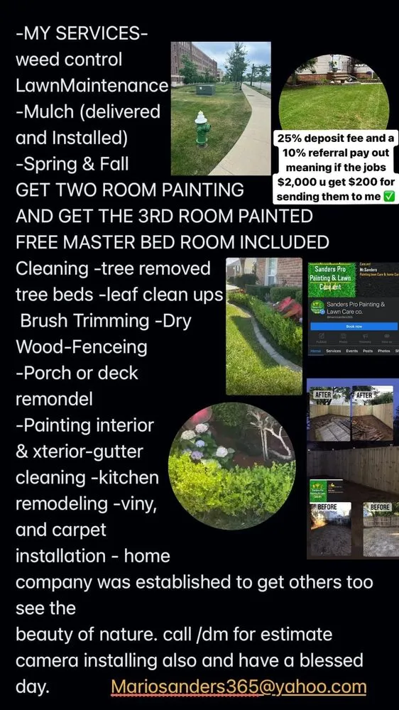 Professional residential landscaping in Cleveland, OH - Sanders Pro Painting And Lawn Care