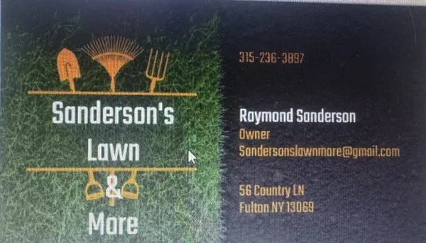 Sandersons Lawn & More Logo